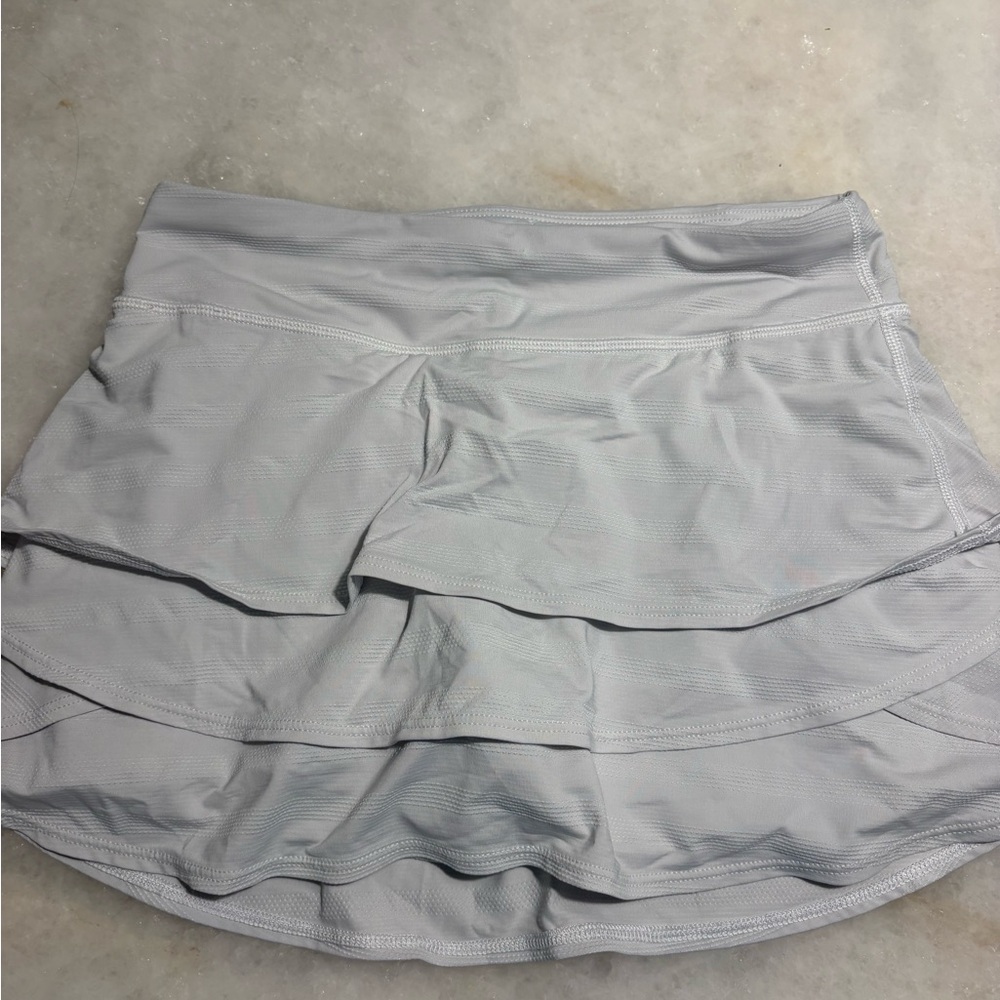 Athleta Girl white tennis skirt